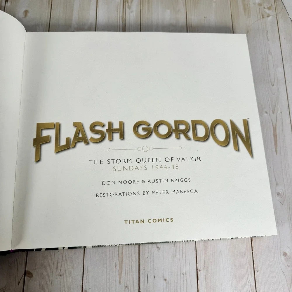 Flash‎ Gordon The Storm Queen of Valkir Moore Briggs 2015 First Ed Hardcover GN